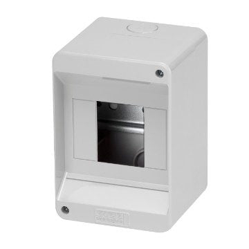 GEWISS GW40023 Rozvodnice 40 CD na omítku, 4M, IP40, šedá, bez dvířek GEWISS GW40023 Rozvodnice 40 CD na omítku, 4M, IP40, šedá, bez dvířek